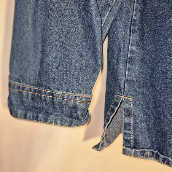 Michelle Louise Vintage Denim Jacket w/ embroidery in size XL - Picture 5 of 16